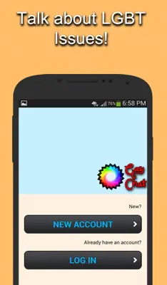 Gay Chat android App screenshot 2